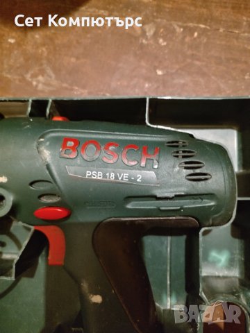 Оригинален акумулаторен ударен винтоверт Bosch PSB 18 VE, снимка 4 - Винтоверти - 39141200