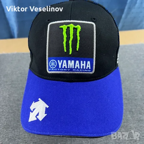 Yamaha Factory Racing Monster Descente Шапка С козирка One Size OSFA
