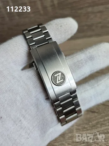 ЦЕНА САМО ЗА ДНЕС!!! Zelos Swordfish 40mm SS 'Crimson Red', снимка 6 - Мъжки - 55811419