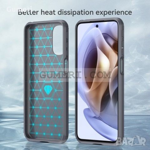 Motorola Moto G31 Противоударен силиконов Гръб - Карбон, снимка 10 - Калъфи, кейсове - 35891198