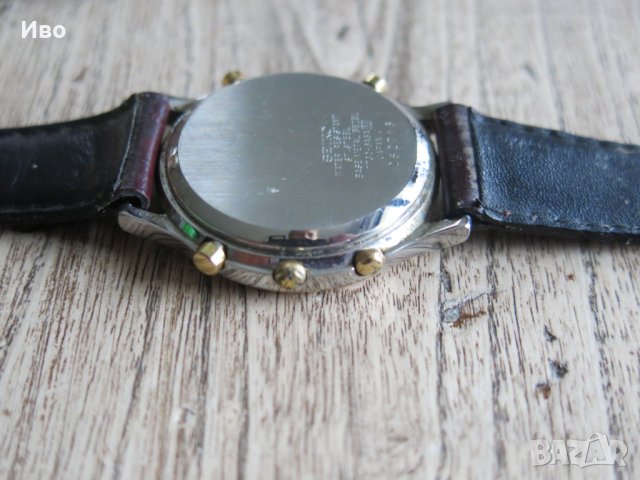 Ретро мъжки часовник Seiko Chronograph 7T32-6A5A, снимка 13 - Мъжки - 44338983
