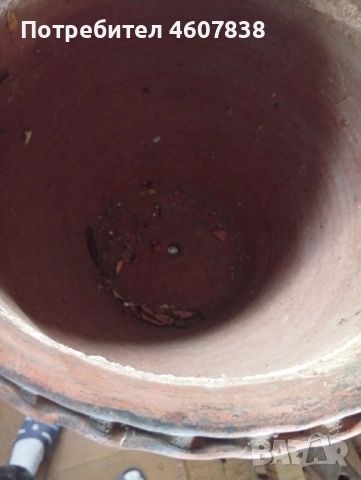 Саксия глинена керамична 30-34 см, снимка 7 - Декорация за дома - 52399528