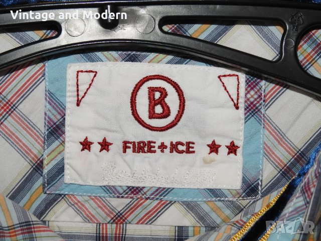 BOGNER FIRE+ICE дамска карирана риза с дълъг ръкав 40 (М/L), снимка 5 - Ризи - 34053112