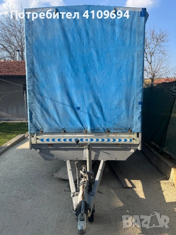 Дву осно ремарке 4 метра, снимка 6 - Ремаркета - 53756725