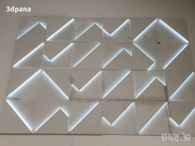 3Д LED ПАНЕЛИ, декоративни облицовки за стени, облицовъчен камък, 0042, снимка 13 - Облицовки - 35550295
