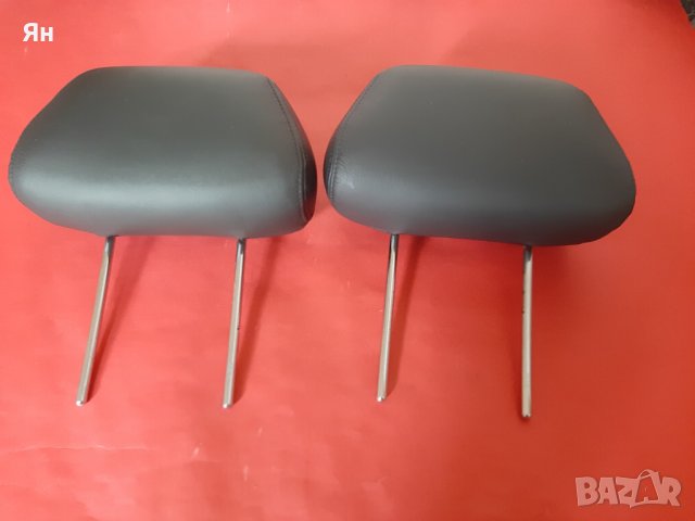 Кожени облегалки на седалки на кола/автомобил за глава-2бр. 