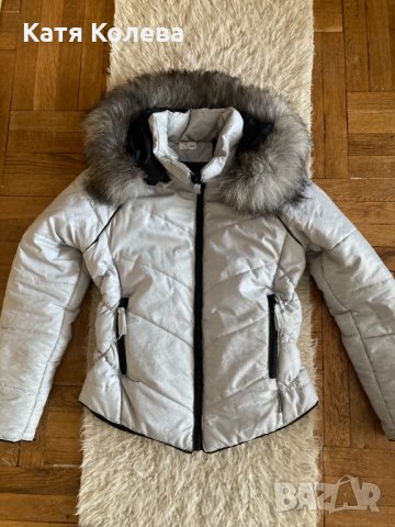 Дамско яке с естествен пух, снимка 1