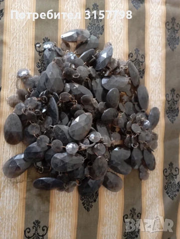 Лот висулки за полилей,лампа,свещник, снимка 2 - Полилеи - 50467423