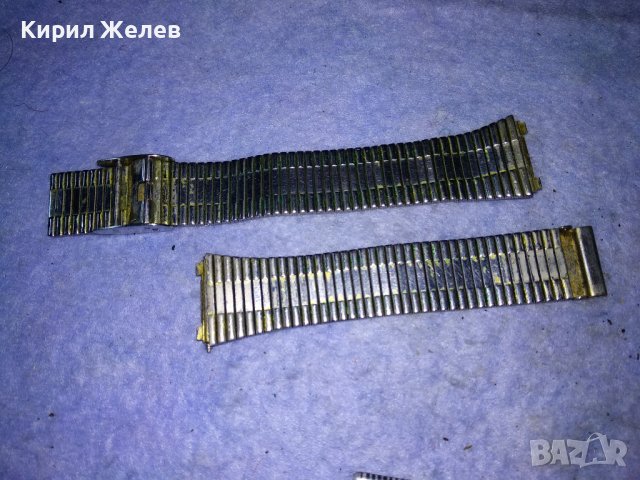СТАРА КРАСИВА СТИЛНА ВИНТИДЖ ПЛЕТКА СТОМАНЕНА ВЕРИЖКА за ЧАСОВНИК НЕРЪЖДАЕМА 37115, снимка 3 - Каишки за часовници - 40135827