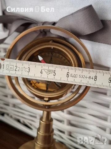 Винтидж компас, снимка 9 - Антикварни и старинни предмети - 51009208