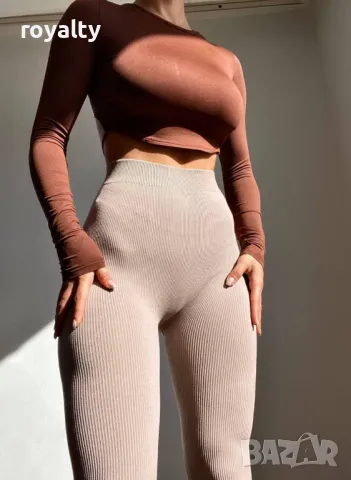 Дамски клинове рипс Различни цветове , снимка 11 - Клинове - 49825198