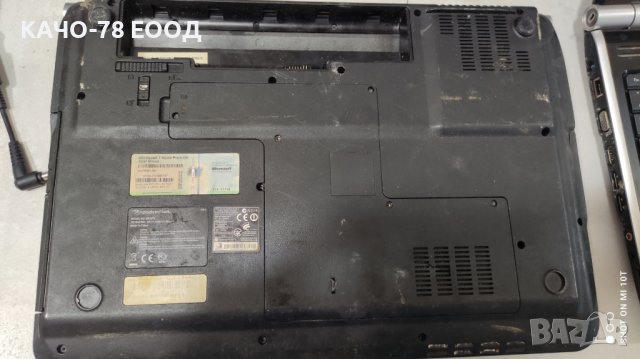 Лаптоп Packard Bell MS2273, снимка 7 - Части за лаптопи - 41874604