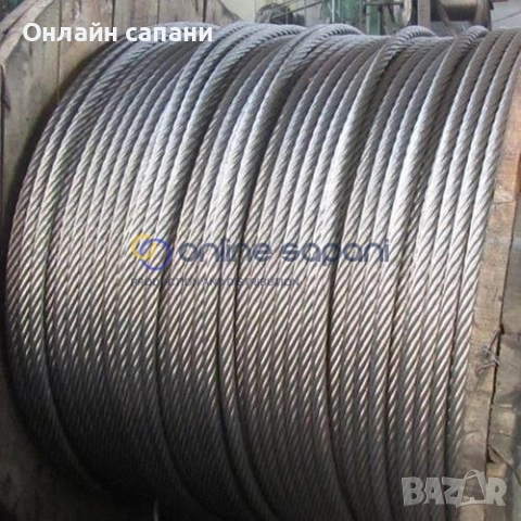 Метално въже с метална сърцевина гъвкаво 6X36WS, снимка 4 - Други машини и части - 25687511