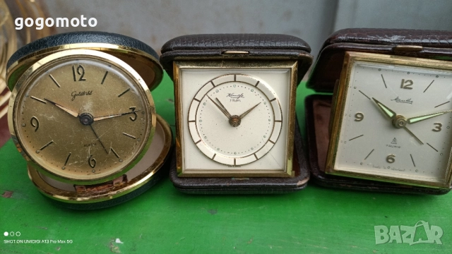 Часовник, стари СГЪВАЕМИ будилници, стар, старо, made in GERMANY, original, снимка 17 - Антикварни и старинни предмети - 51880810