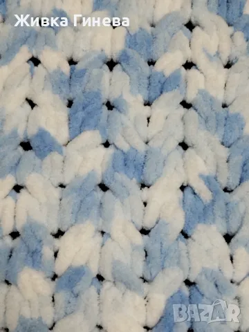 Нежно бебешко одеало от Ализе пуфи , снимка 2 - Комплекти за бебе - 47907974