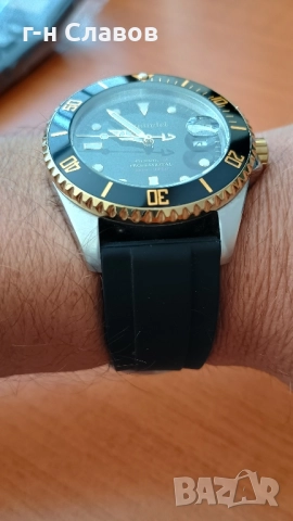 Лот#2 броя, Gigandet (автоматик Seiko NH53) 300м PRO Diving и ELGIN Gold 10K., снимка 3 - Мъжки - 51325608