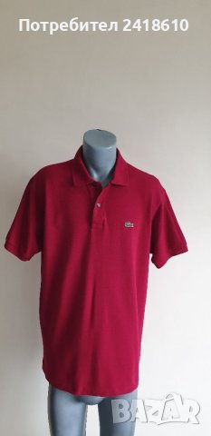 Lacoste Classic Fit Pique Cotton Mens Size 6 -XL  ОРИГИНАЛ! Мъжка Тениска!, снимка 7 - Тениски - 40938449