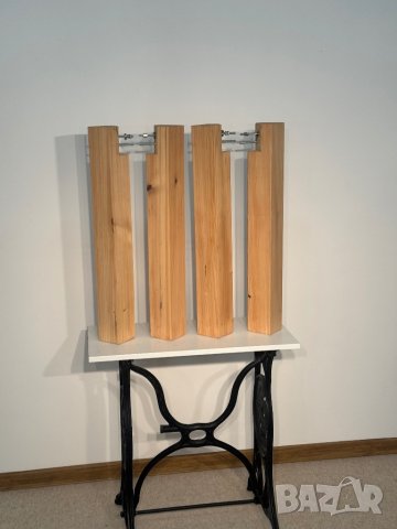 Дървени крака за маси тип CUBE !, снимка 2 - Маси - 44495472