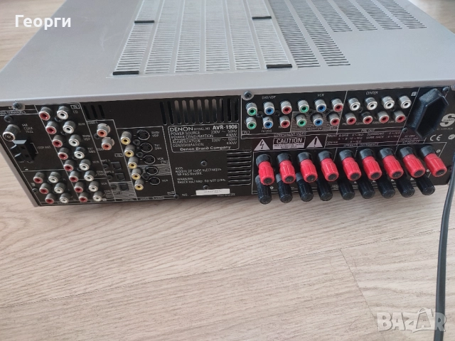 ресивър Denon, снимка 4 - Ресийвъри, усилватели, смесителни пултове - 51526081