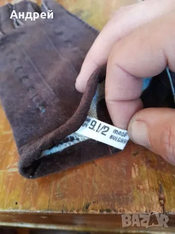 Стари кожени ръкавици #2, снимка 4 - Други ценни предмети - 49102450