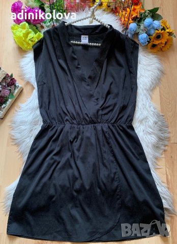 Тънка черна рокля Веро Мода, снимка 1