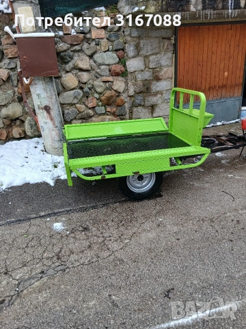 ремарке за мото фреза, снимка 16 - Ремаркета - 53367188