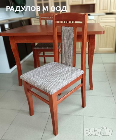 Трапезен стол Люси цвят череша