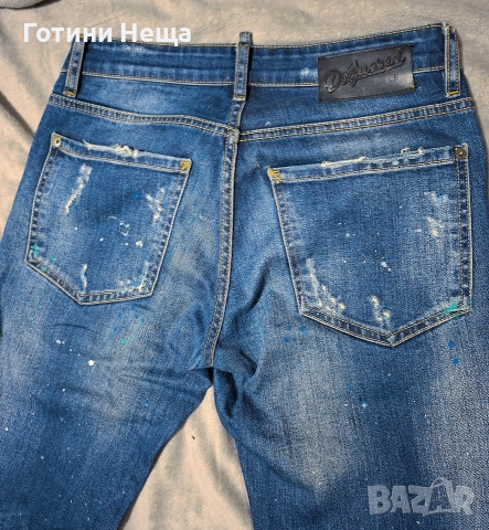 ТОП❗️Мъжки дънки Dsquared S - M 100% Оригинал❗️, снимка 3 - Дънки - 52756330