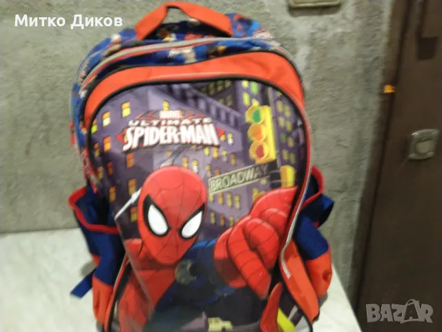 Spider Man Раница Спайдър мен раница 41х29х19см като нова, снимка 3 - Раници - 50380860