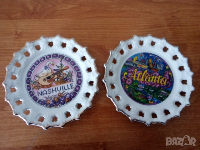 Сувенирни чинии, порцелан , снимка 5 - Други ценни предмети - 27175066