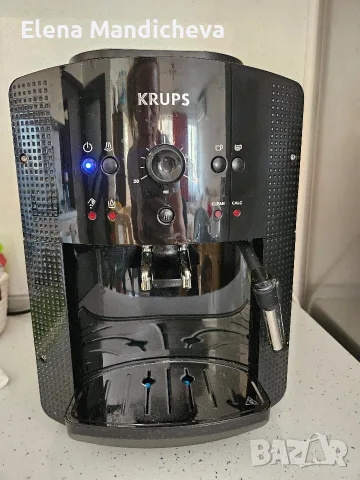Автоматична кафемашина Krups работи перфектно бонус таблетки Krups , снимка 3 - Кафемашини - 55954978