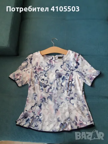 Лилава пролетна блузка 