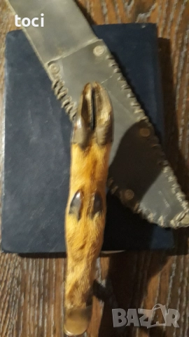 Старинен нож ръчна изработка, снимка 4 - Ножове - 52520581