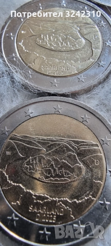 2 евро монети D, снимка 2 - Нумизматика и бонистика - 52805872