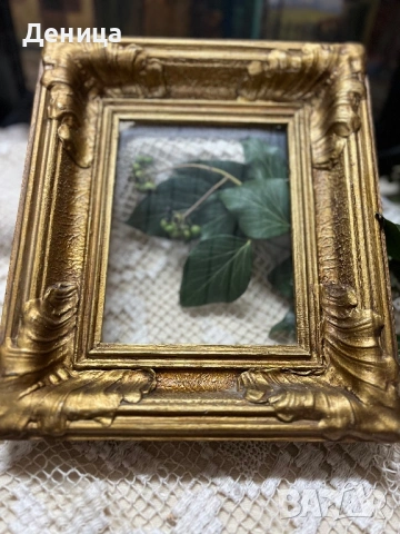 Стари рамки за снимки Размери-24/27 см и размер на мястото за снимка-16.5/12.5 см , снимка 2 - Декорация за дома - 53104254