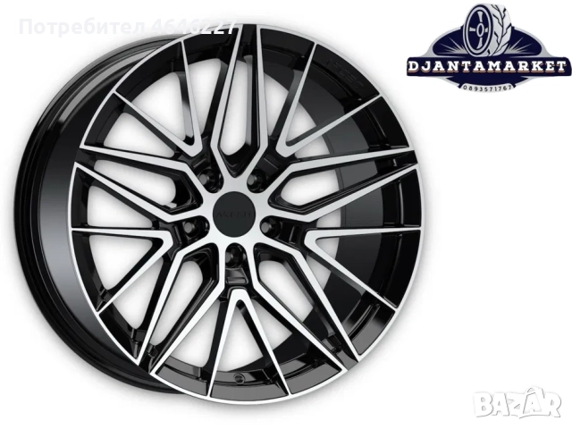 Разпродажба 18'' 5х112 Джанти ARCEO Black Diamond Volkswagen Audi Mercedes‑Benz, снимка 2 - Гуми и джанти - 52350493