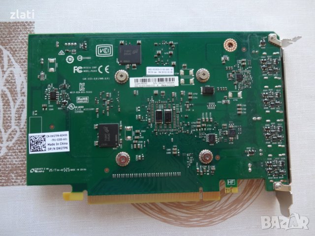 Професионална/геймърска видеокарта NVIDIA QUADRO M2000 4GB GDDR5, снимка 3 - Видеокарти - 34521517