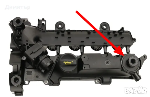 Мембрана картерни газове PEUGEOT CITROEN FORD MAZDA TOYOTA 1.4HDI 0361N4,9682264380,1508414, снимка 3 - Части - 47551623