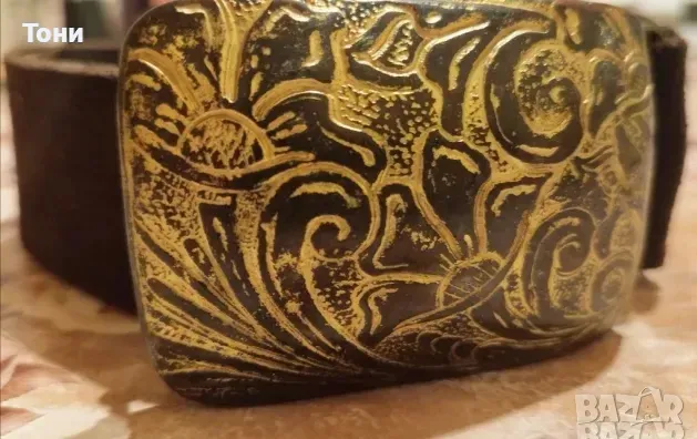 S. Oliver Оригинал Нов Дамски Италиански Колан от Естествена Кожа 110см.  , снимка 8 - Колани - 48966831