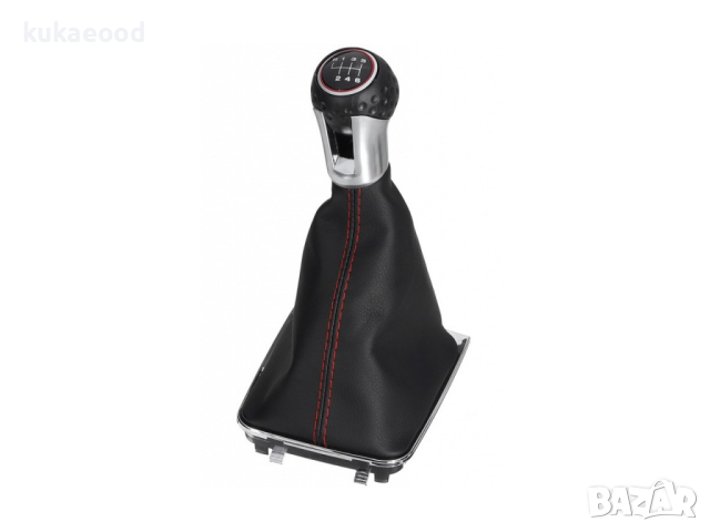 Топка с маншон за скоростен лост VW Golf 7 GTI (2013-2020)   6 скорости, снимка 2 - Аксесоари и консумативи - 44836901