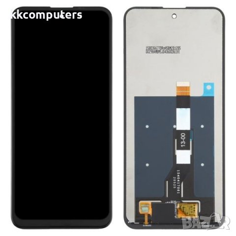 LCD дисплей за Nokia X10 / TA-1350 / X20 / TA-1332 / + тъч скрийн Черен Баркод : 102539