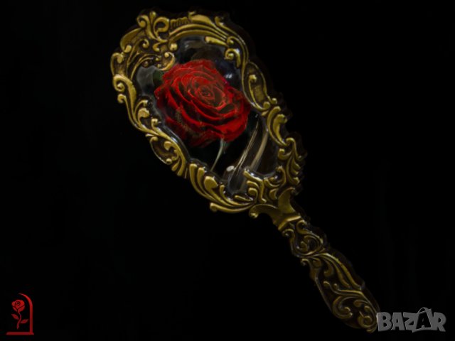 Подарък за Рожден Ден / Естествена Вечна Роза в Голяма Стъкленица / Коледен Подарък за Жена, снимка 13 - Други - 34470749