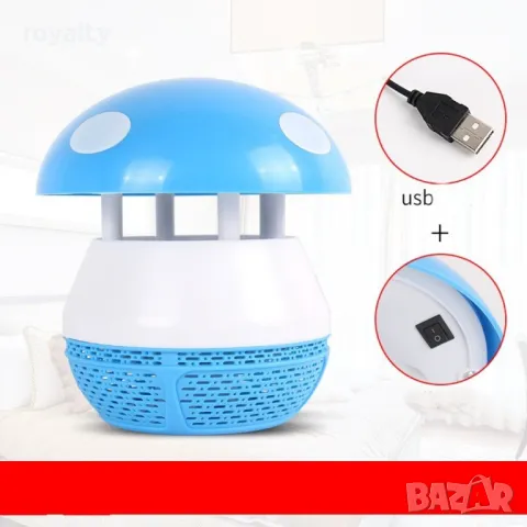 Лампа против комари с USB за дома и детската стая TV312, снимка 8 - Други стоки за дома - 49732816