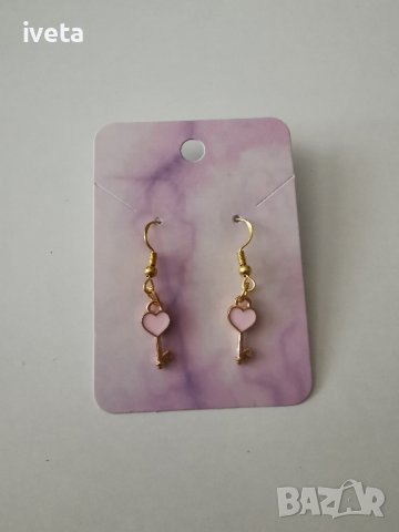 Ръчно изработени обеци, снимка 4 - Обеци - 41615443