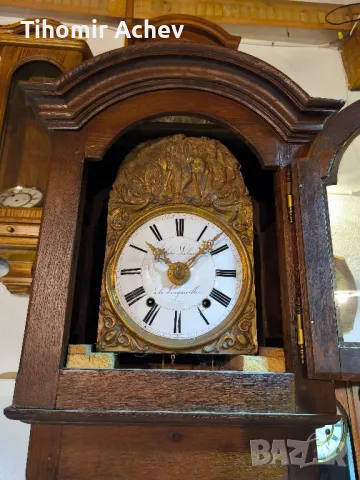 Античен паркетен часовник от 1842 год, френски., снимка 2 - Антикварни и старинни предмети - 32278862
