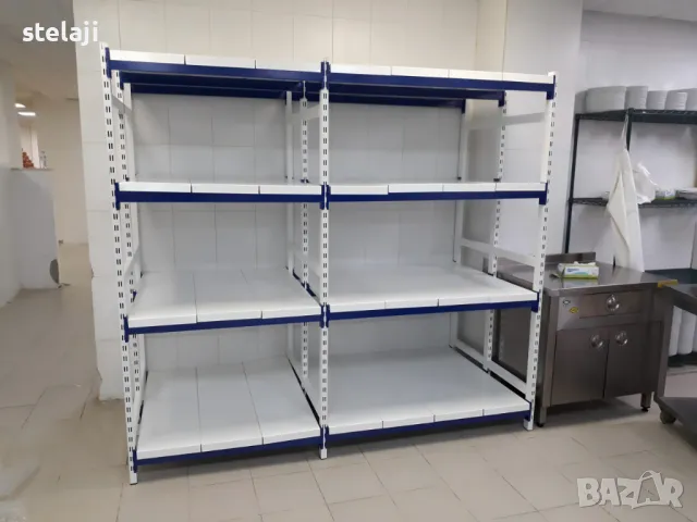 Стелажи за склад | Товароносимост 350-750 кг | Производство по поръчка, снимка 6 - Стелажи и щандове - 47691960
