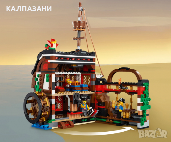 LEGO® Creator 31109 - Пиратски кораб, снимка 9 - Конструктори - 36229803