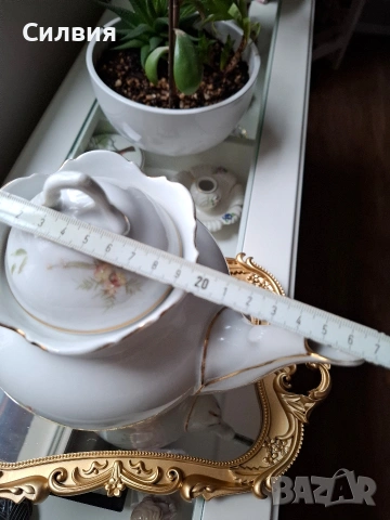 Антикварен чайник , снимка 4 - Антикварни и старинни предмети - 53292387