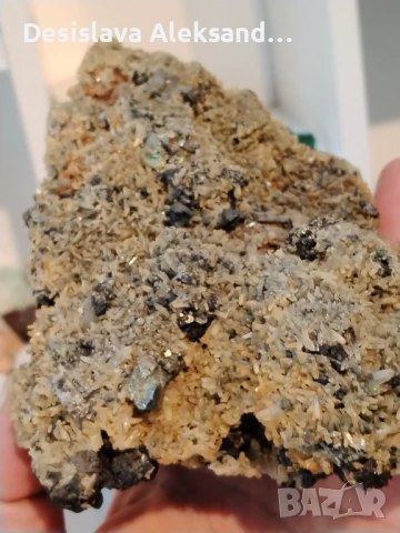 Страхотен сфалерит с галенит и кварц от Мадан, много изгодно , снимка 2 - Колекции - 50835133