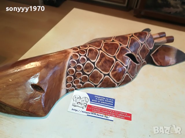 МАСКА ДЪРВЕНА ЗА СТЕНА 55СМ 0202231644, снимка 5 - Антикварни и старинни предмети - 39530811